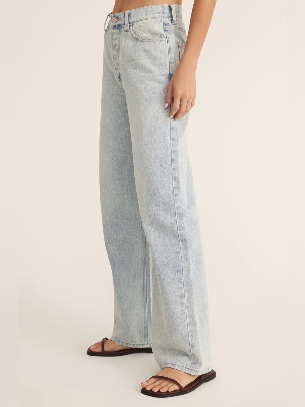 Z Supply Lou  High-Rise baggy 24 - Picture 2 of 7
